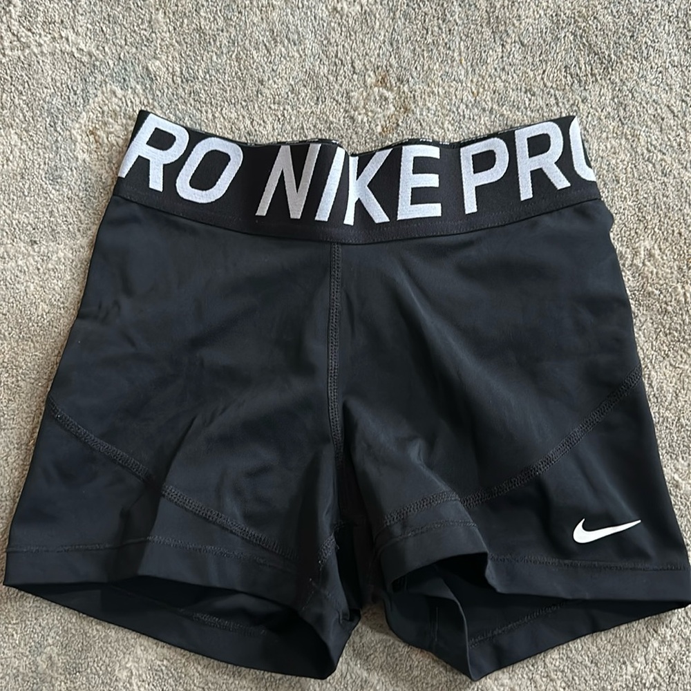 black nike pro spandex